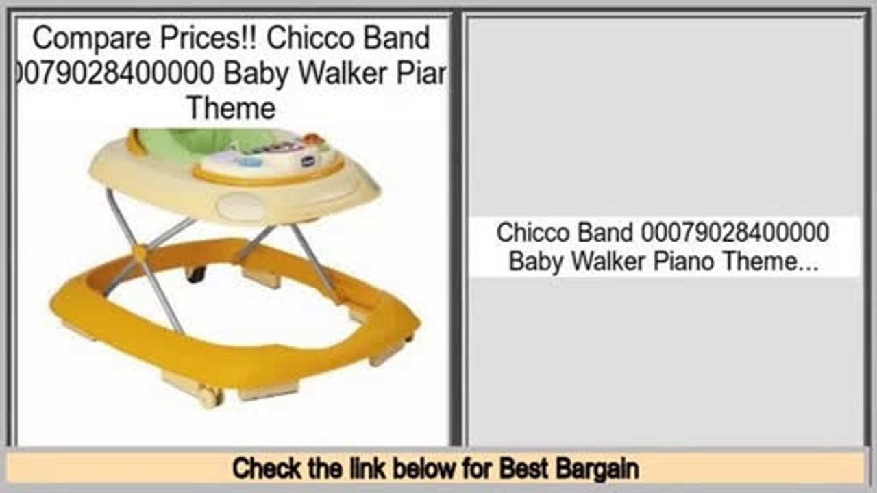 chicco piano walker