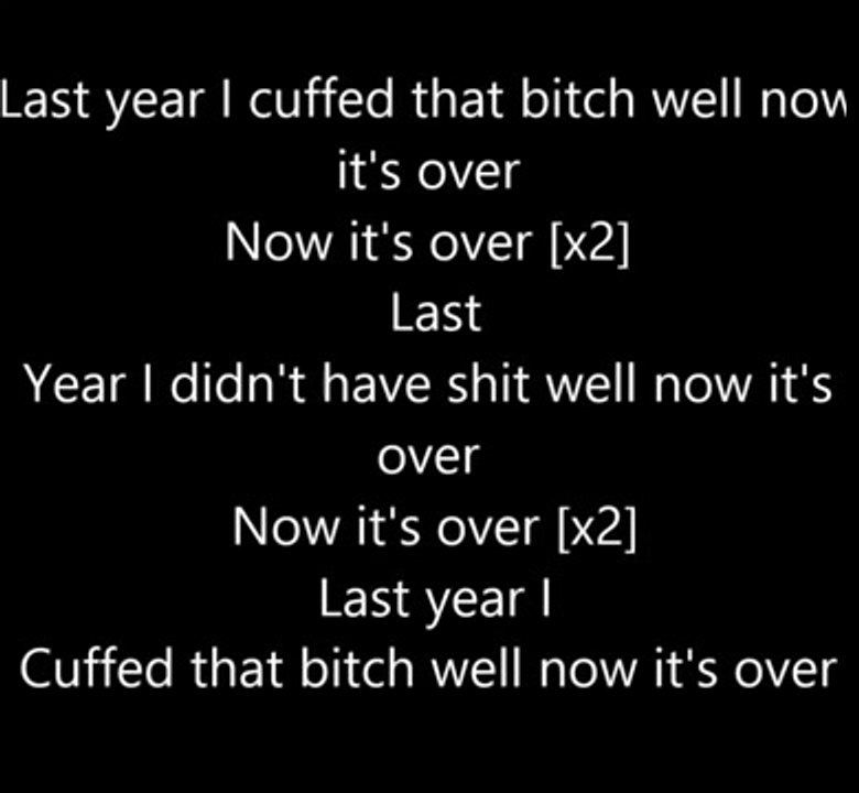 Chief Keef Now it's over (Lyrics / Paroles) Vidéo Dailymotion