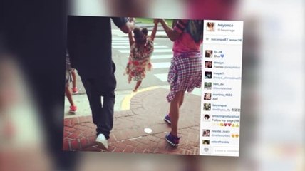 Beyonce sube foto de su familia a pesar de rumores de separación