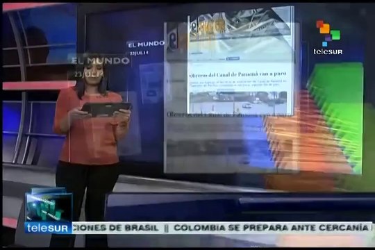 Obreros del Canal de Panamá en paro porque piden aumento salarial