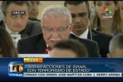 Denuncia Mansour en DDHH-ONU terrorismo de estado ejercido por Israel