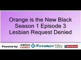 Orange is the New Black Season 1 Episode 3 – Lesbian Request Denied