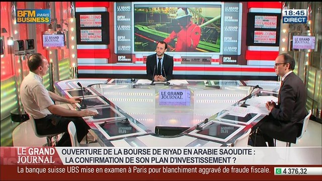 Francis Perrin et Benaouda Abdeddaïm, dans Le Grand Journal - 23/07 3/7