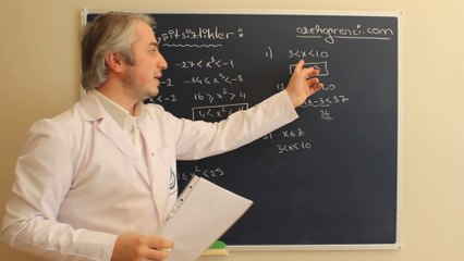 Basit Eşitsizlikler 2-ozelogrenci.com