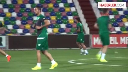 Bursaspor Son İdmanını Mıkheıl Meskhı Stadı'nda Yaptı