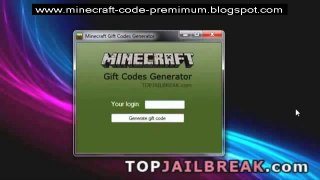 [NEW] Minecraft Gift Code Generator 2014 - Free Download!!