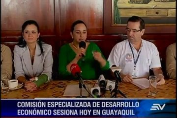 Comisión de Desarrollo Económico sesiona en Guayaquil