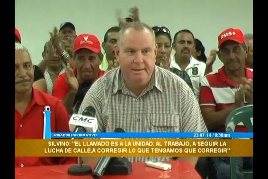 SILVINO VILLARROEL: Agradecemos a la militacia del PSUV que salió a votar por un cambio en el Mcpio. Lags.