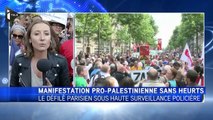 Manifestation pro-palestinienne sans heurts à Paris