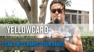Yellowcard - 5 Can't Miss Warped Tour Bands (The PV List)