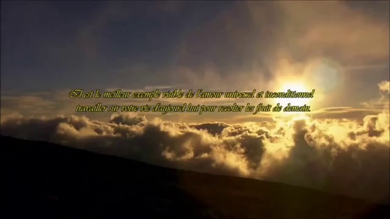 Le Soleil Puissance d'Amour Infini et Source de Vie.