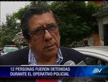 12 personas detenidas durante operativo contra el microtráfico en Guayaquil
