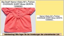 Preise Einkaufs Name it Baby M�dchen OVERSIZE SHIRT Bluse GERITA 13096563