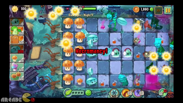 Plants Vs Zombies 2 Dark Ages That WAS Easy JULY 23 Piñata Party Yeti New Plants