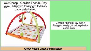 Clearance Garden Friends Play gym / Playgym lovely gift to keep baby entertained