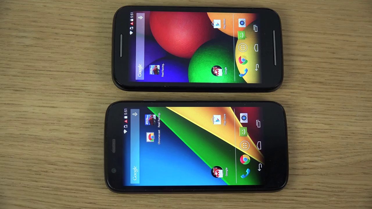Real Racing 3 Motorola Moto G 4G LTE vs. Motorola Moto E Gaming Comparison Review