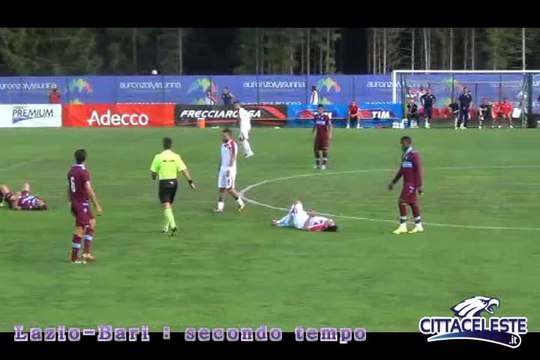 LAZIO-BARI SECONDO TEMPO - 23 LUGLIO - SS LAZIO AURONZO