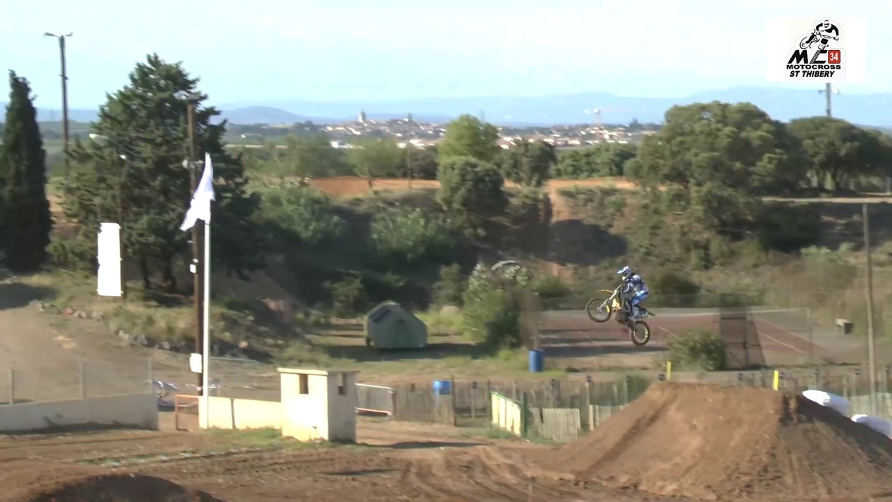 St Thyb SuperCross Test de la piste