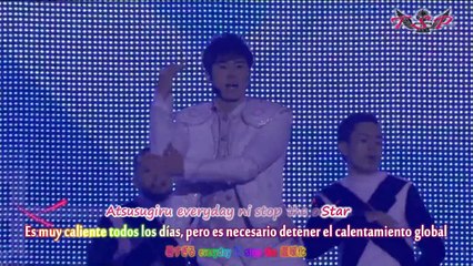 [TSP] LIVE TOUR TIME - 3 Superstar (FujiTV) Español + Karaoke