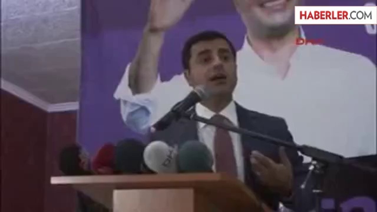 Demirtaş'tan Erdoğan'a: Senden Büyük Allah Var
