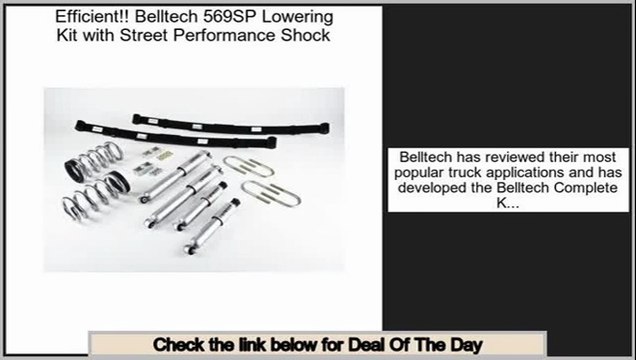 Clearance Belltech 569SP Lowering Kit with Street Performance Shock