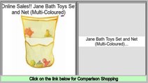 Comparison Jane Bath Toys Set and Net (Multi-Coloured)