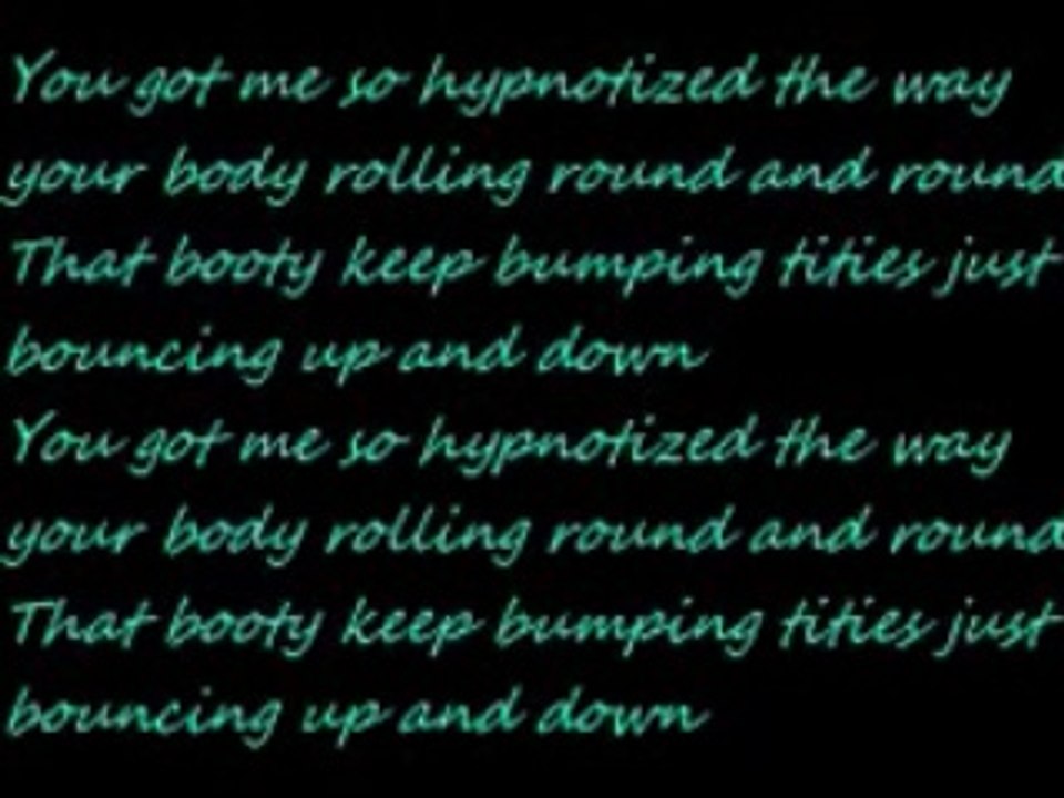 Hypnotized - Akon ft. Plies (Lyrics / Paroles)