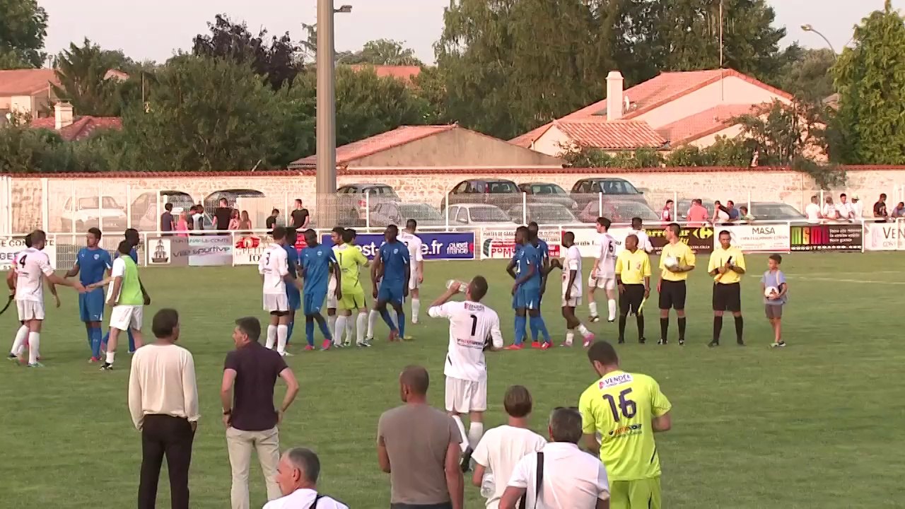Vendée Fontenay Foot - Chamois Niortais FC  (Amical du 23/07/2014)  Le Résumé