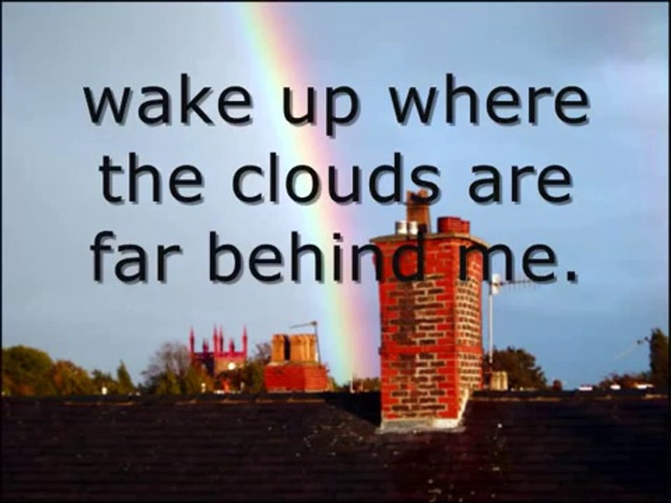 Jason Castro - Somewhere Over the Rainbow (Lyrics / Paroles)