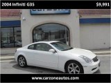 2004 Infiniti G35 Baltimore Maryland | CarZone USA