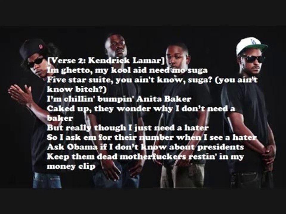 Jay Rock - Say Wassup ft. Kendrick Lamar, Ab Soul and Schoolboy Q (Lyrics / Paroles)