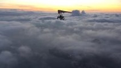 Wingsuit Between Two Buildings