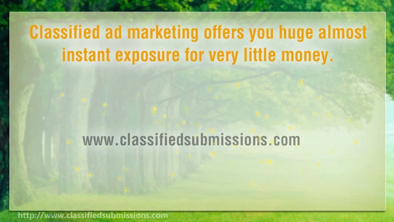 2 More Reasons to Use a Classified Ad Posting Service
