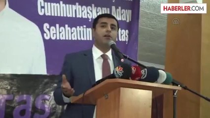 Cumhurbaşkanlığı seçimine doğru - Cumhurbaşkanı adayı ve HDP Eş Genel Başkanı Demirtaş -