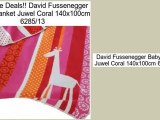 Best Price David Fussenegger Baby Blanket Juwel Coral 140x100cm 6285/13