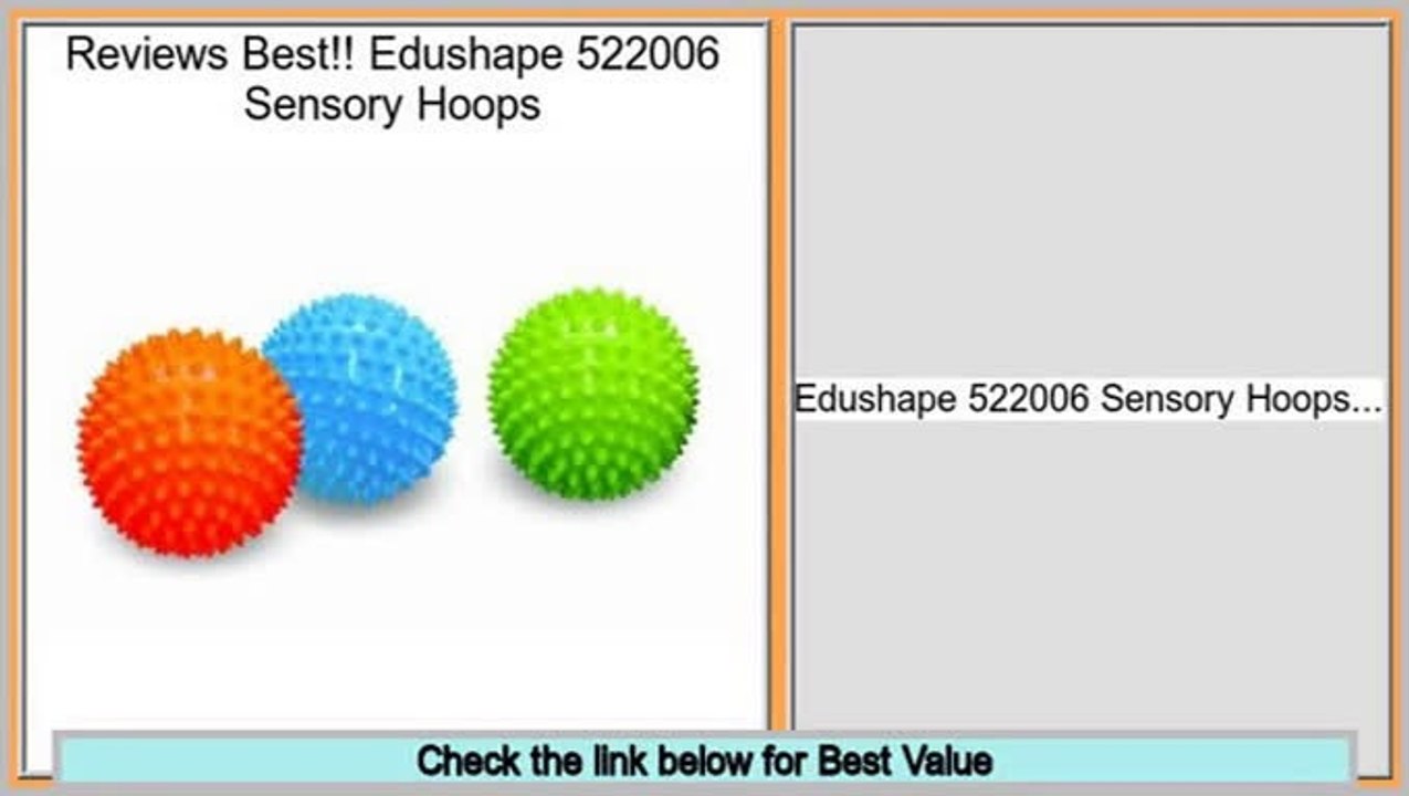 Top Rated Edushape 522006 Sensory Hoops