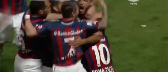 GOL de Emmanuel Más. San Lorenzo 2-0 Bolívar.