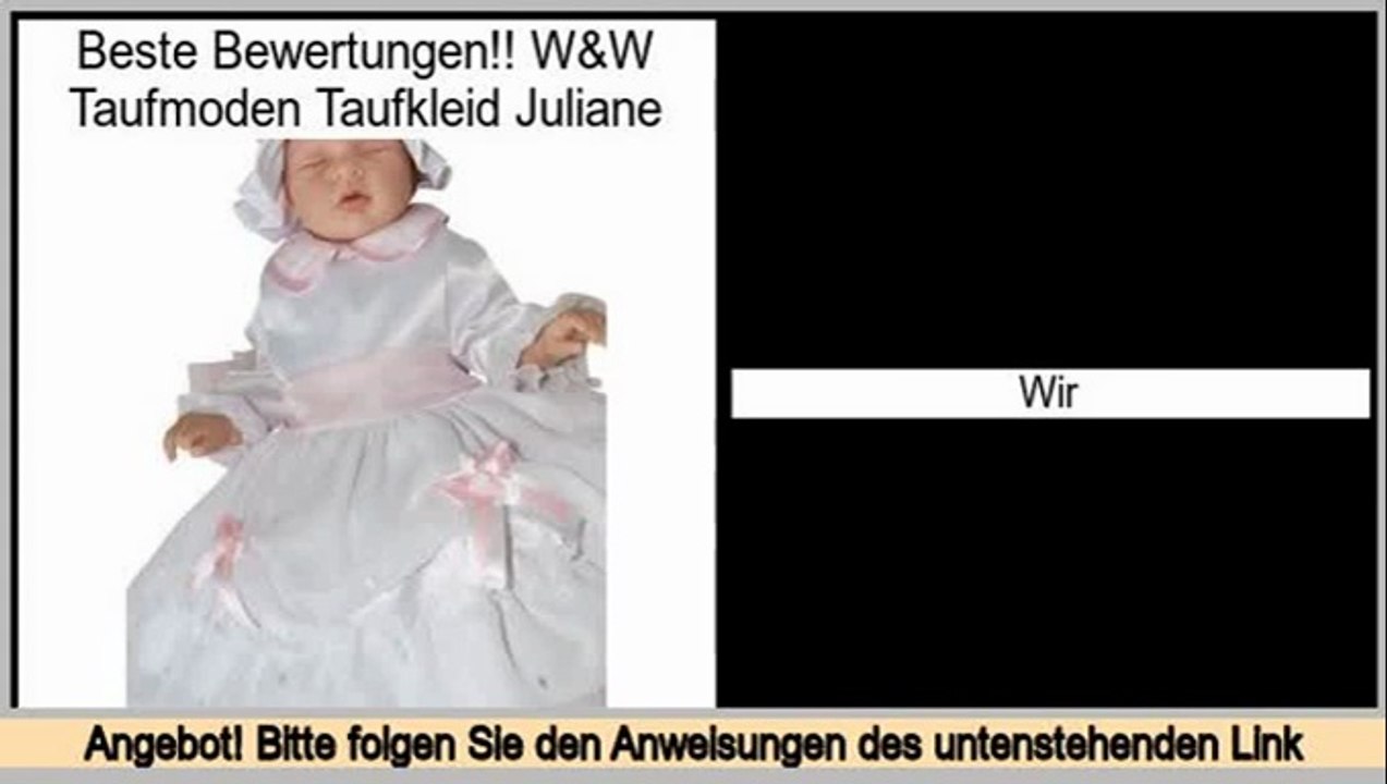 besserer Preis W&W Taufmoden Taufkleid Juliane