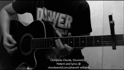 Marilyn Monroe Chords by Pharrell Williams - How To Play - chordsworld.com