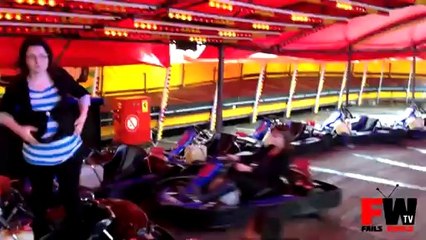 Girl Hit By Race Car - Fails World