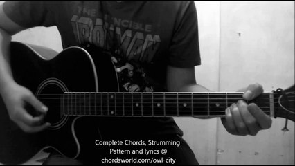 Beautiful Times Chords by Owl City - How To Play - chordsworld.com