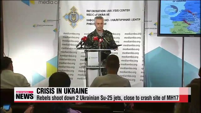 2 Ukrainian fighter jets shot down near MH17 crash site