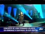 Juan Fernando Velasco le quiere cantar a Guayaquil en dos conciertos