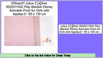 Sales Best Julius Zöllner 9520011002 Play Blanket Disney Adorable Pooh for Girls with Appliqué 95 x 135 cm