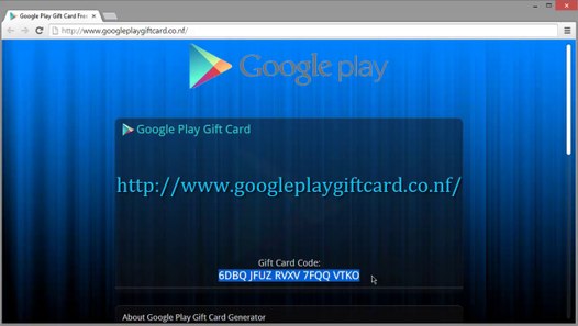 GRATUIT Google Play Store Hack ONLINE Générateur de Cartes ...