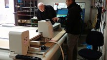 aokecut@163.com roll offset printing blanket cutter plotter machine