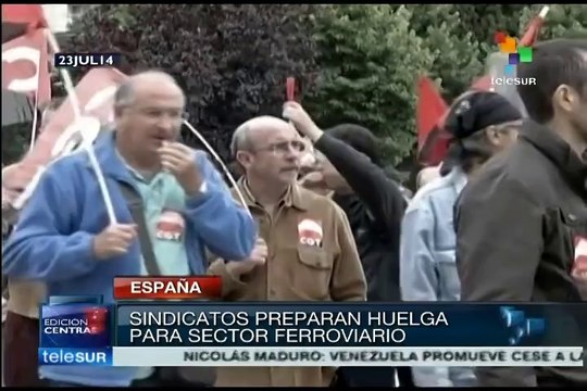 España: sindicatos ferroviarios preparan huelga de 48 horas
