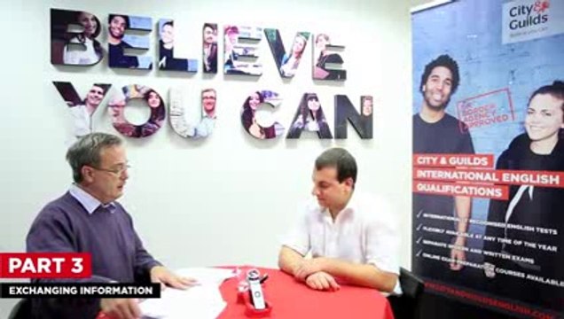 City & Guilds International Spoken ESOL - A1 level - First Class Pass