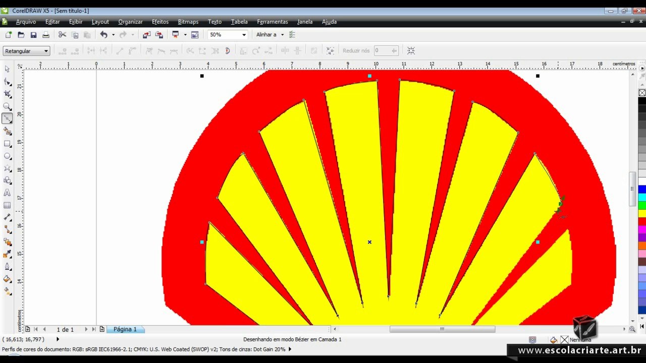 Curso de Corel Draw X5 aula 54 - shell