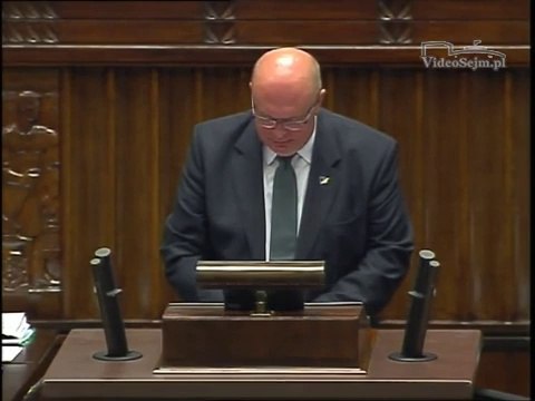Poseł Piotr Chmielowski - Wystąpienie z dnia 22 lipca 2014 roku.